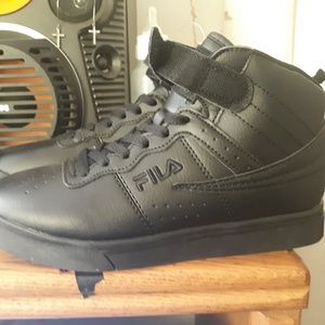 Fila black sneakers high tops